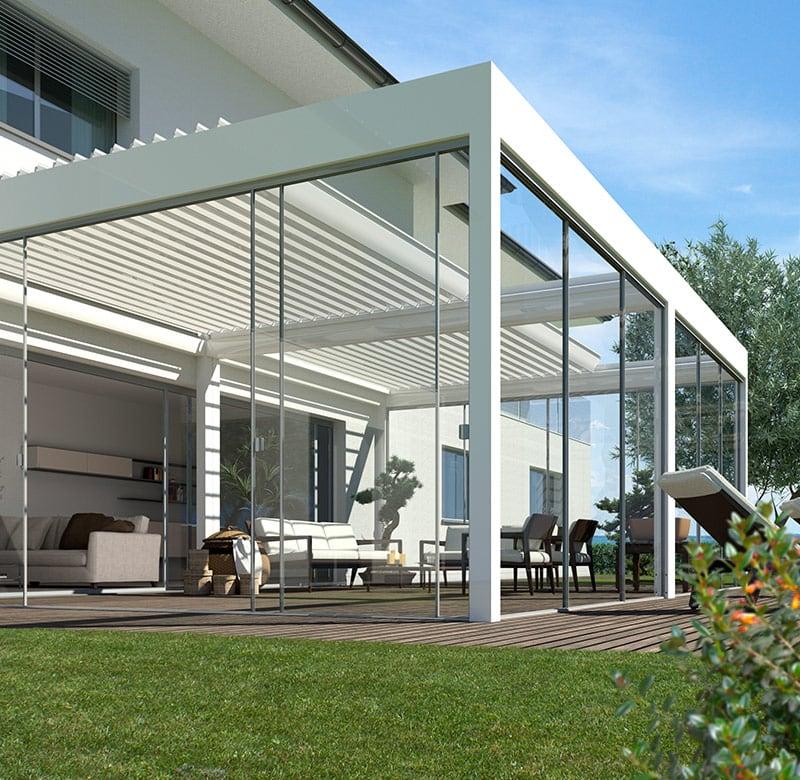 Pergola addossata taylor mobile