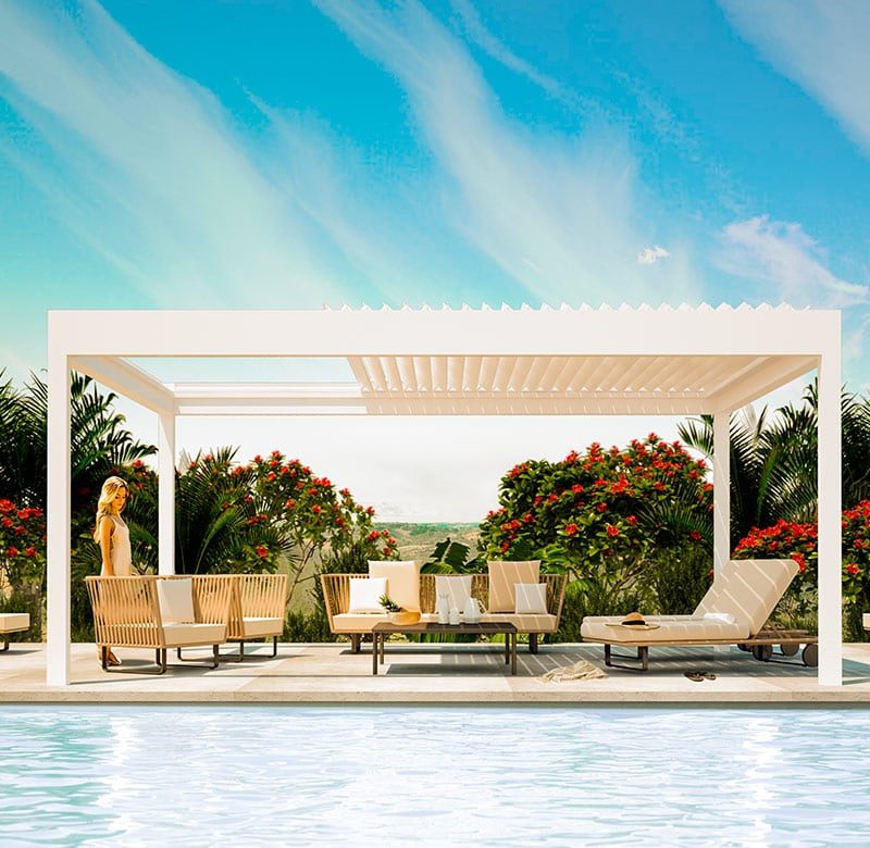 Pergola in alluminio Taylor